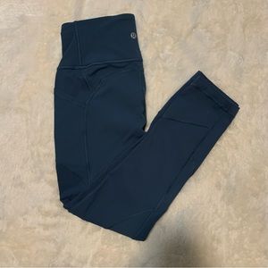 lululemon | All the Right Places HR Crop 23” - Iron Blue